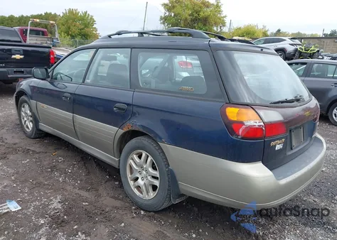 2002 Subaru Outback z USA, uszkodzony, nr VIN 4S3BH665727662952